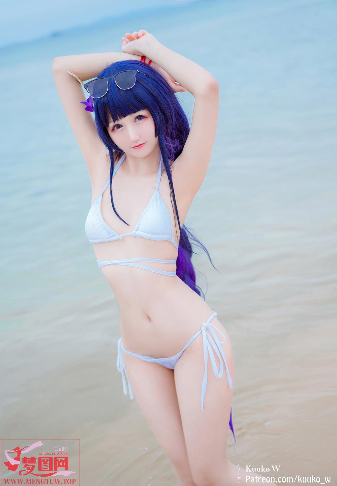 Kuuko W – Raiden Swimsuit-梦图网